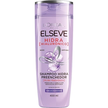 SHAMPOO ELSEVE HIDRA HIALURONICO 400ML SHAMPOO ELSEVE HIDRA HIALURONICO 400ML