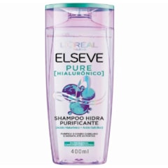 SHAMPOO ELSEVE PURE HIALURÔNICO 400ML