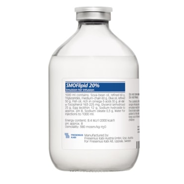 Smoflipid 20% 500Ml Com 10Fr FRESENIUS