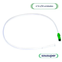 Sonda de Aspiração Traqueal N.04 c/10 Biosani