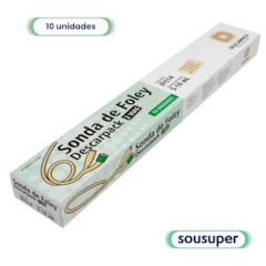 Sonda Foley 2 Vias 14fr 5-10ml c/10 Descarpack