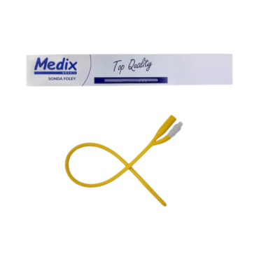 Sonda Foley de Látex 2 Vias 8fr 3-5ml c/10 Medix Sonda Foley de Látex 2 Vias 8fr 3-5ml c/10 Medix
