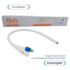 Sonda Foley Silicone 2 Vias 10fr 3-5ml c/10 Medix