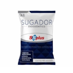 Sugador Endodôntico Descartável C/20 SSPLUS