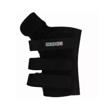 Tala para Pulso Preta c/Polegar Esquerdo M Dl555 Dilepe Tala para Pulso Preta c/Polegar Esquerdo M Dl555 Dilepe