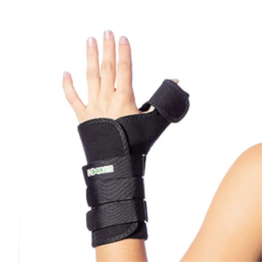 Tala para Pulso Preta c/Polegar P DL555 Dilepe Tala para Pulso Preta c/Polegar P DL555 Dilepe