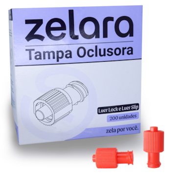 Tampa Oclusora Luer Macho / Fêmea c/200 Zelara Tampa Oclusora Luer Macho / Fêmea c/200 Zelara