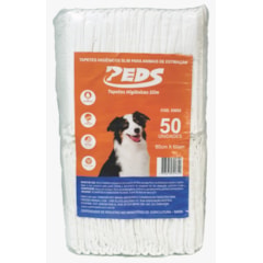 Tapete Higiênico PET 80X60 Com fita 50un PEDS SLIM
