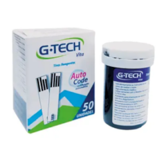 Tiras Glicemia Vita Hosp Ttvt50Im c/50 G-Tech