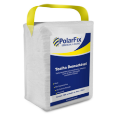 Toalha Descartável 30x35 com 100 Polar Fix