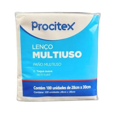 Toalha Descartável Não Estéril 28x30 c/100 Procitex Cremer