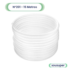 Tubo de Silicone Nº201 com 15 Metros Kinner