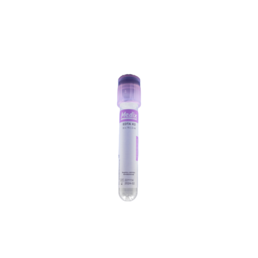 Tubo para Coleta EDTA K3 a Vácuo 4ml c/100 Medix