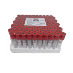 Tubo para Coleta Vermelho 4ml c/100 Labor Import