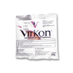 VIRKON DESINFETANTE DE SUPERFÍCIES C/50 SACHÊS 50G B.BRAUN